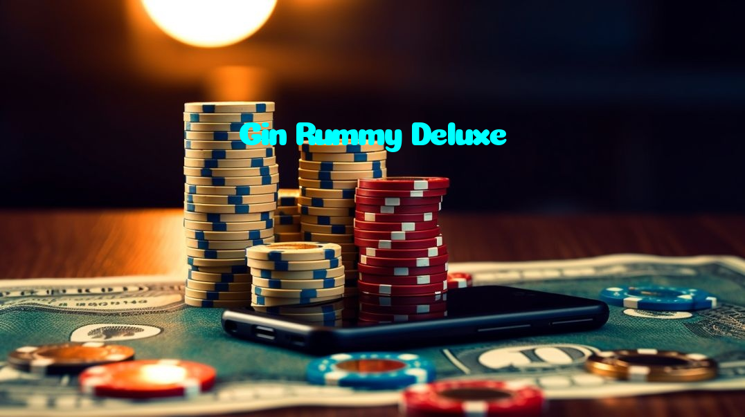 Gin Rummy Deluxe casino presented on mobile device in Pakistan with slots and live games